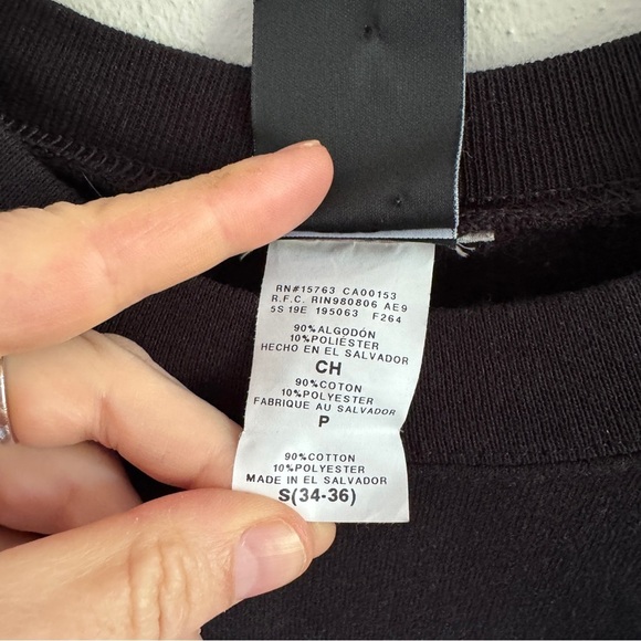 Thrasher Magazine Sweatshirt Godzilla Logo Crewneck Black Small - Picture 3 of 9